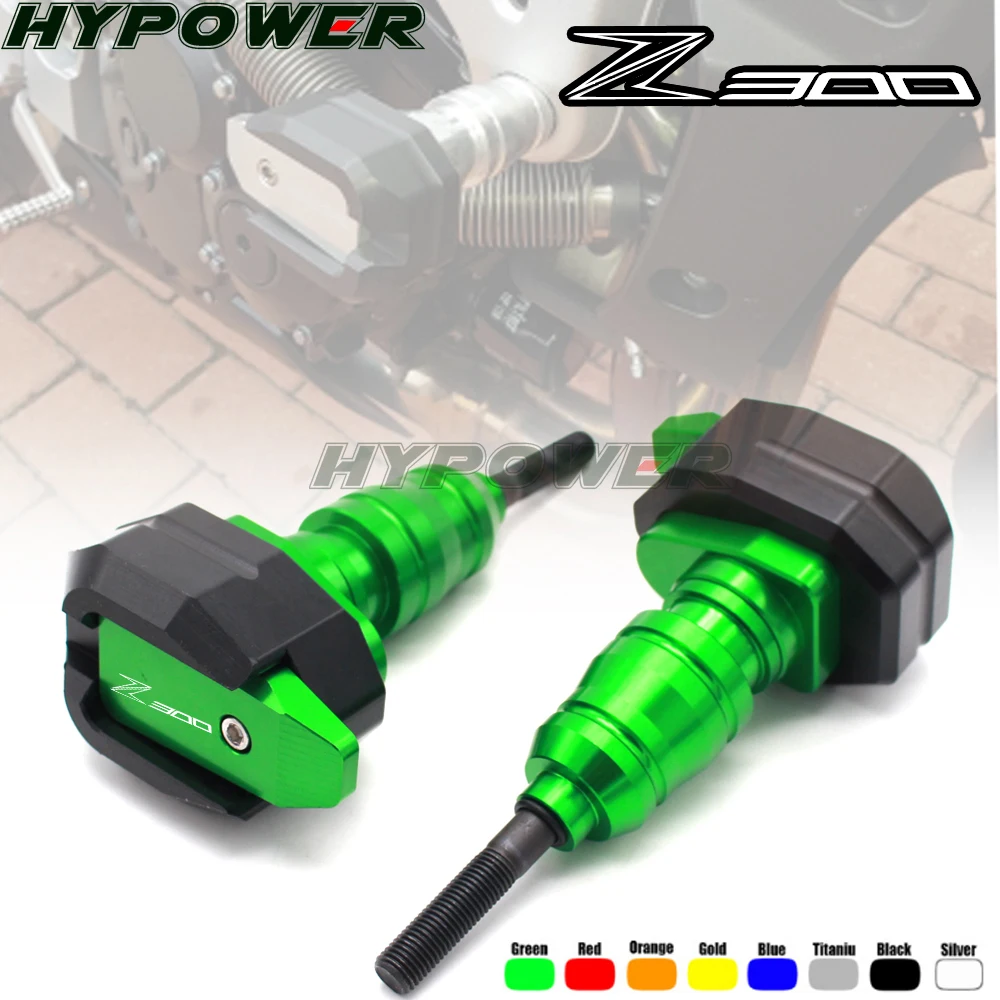 

For KAWASAKI NINJA 300R/Z300 2013 -2019 Motorcycle CNC Falling Protection Frame Slider Fairing Guard Anti Crash Pad Protector
