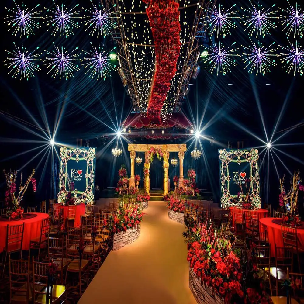 US $27.99 VNL LED Copper Wire Explosion String Light With Remote Control Fairy Twinkle Lights Hanging Light For Bedroom Wedding Garden