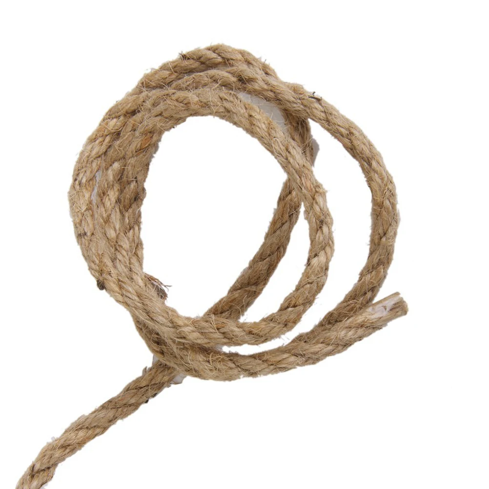 6 мм * 10 м пеньковая веревка джутовой веревкой DIY Craft шпагат украшение|jute rope|rope