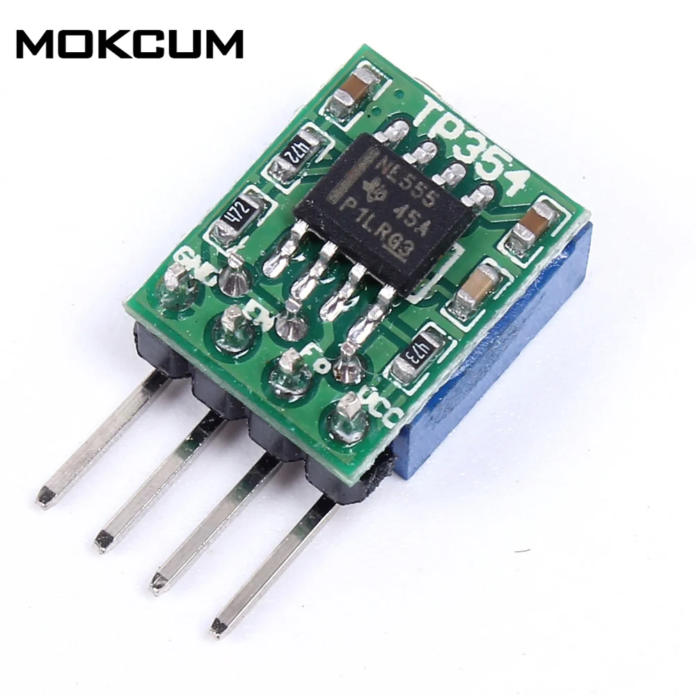 

50Hz-6KHz TP354 NE555 Module Square Wave Pulse Generator Oscillator Output Signal Source Frequency Adjustable 200mA DC 5-15V