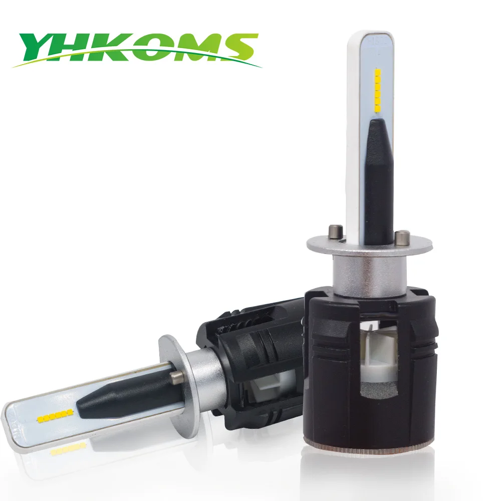 

YHKOMS CSP Car Light H1 LED H4 H7 H8 H9 H11 H3 9005 HB3 9006 HB4 9012 Auto Headlamp 6000K Fog Light Lamp For Auto 12V 24V