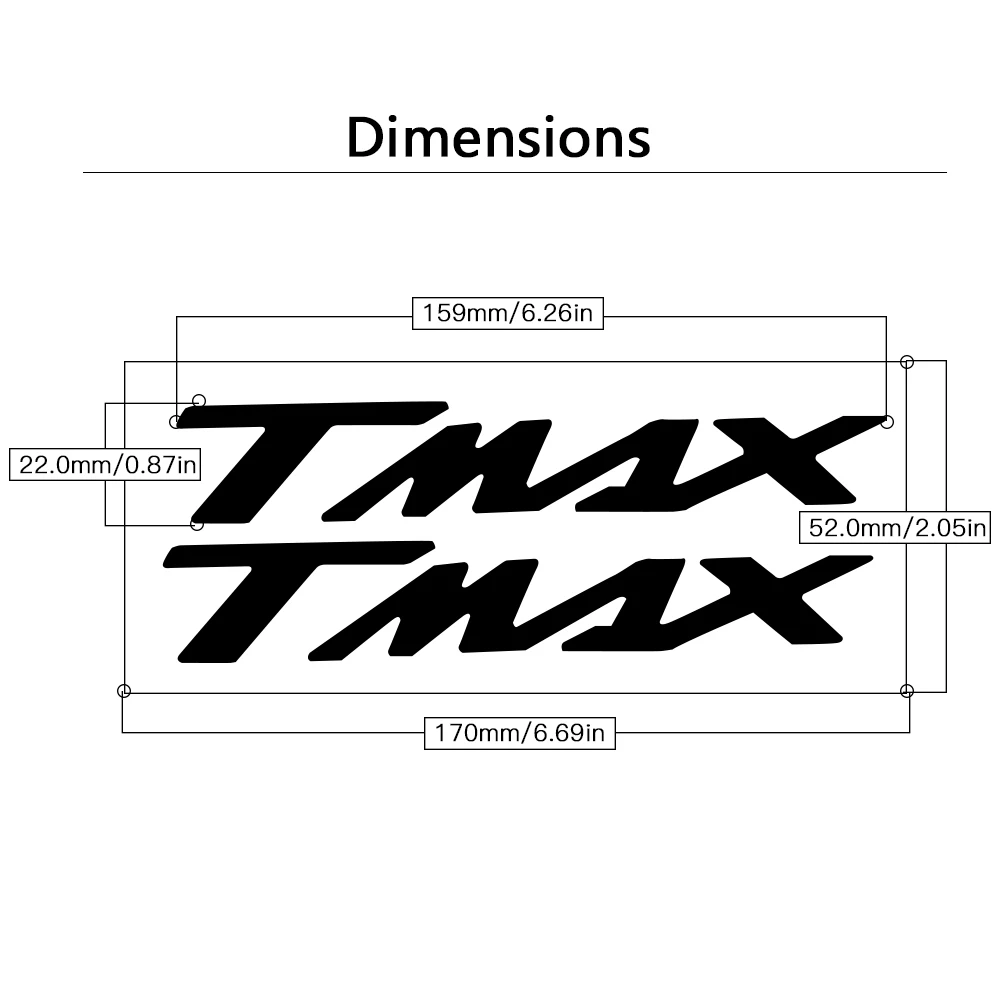 Мотоцикл аксессуары наклейки аппликация эмблема значок для YAMAHA T-Max 500 TMax 530 TMAX530 T max TMAX 500 2008