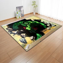 3D ковер Халк, ковер для гостиной, украшение для комнаты мальчиков, мягкий коврик для спальни, пластиковый коврик для детской Ползания