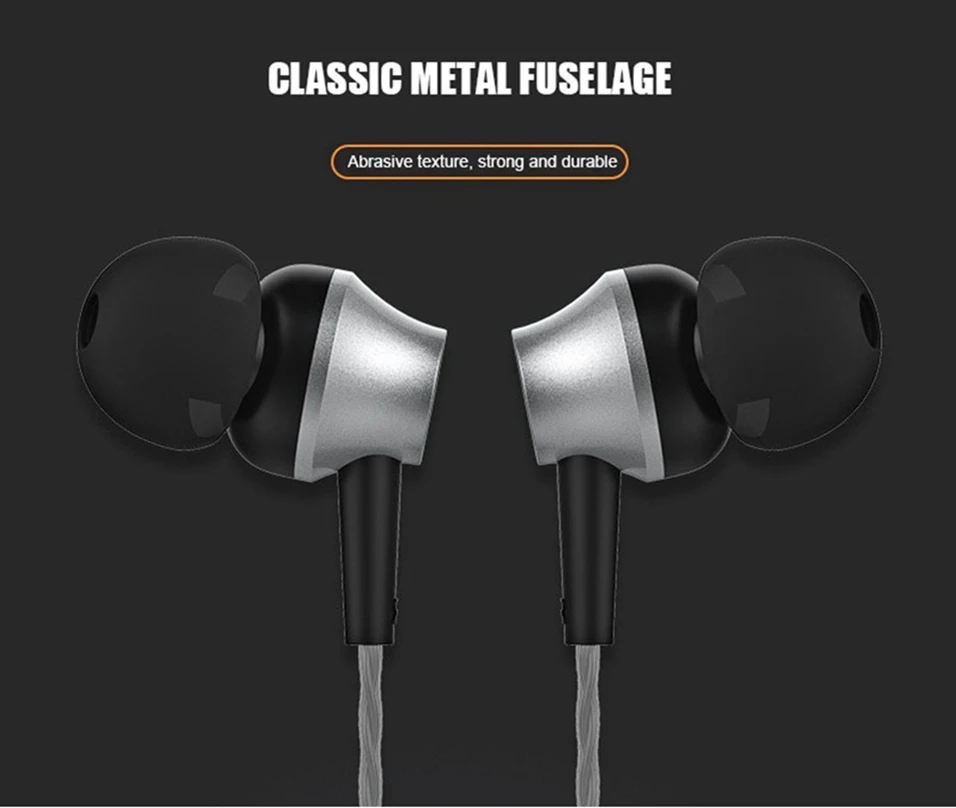 WhaY 3.5mm In-Ear Earphone Wired Headphones Sport for iPhone 6 Samsung Xiami PC MP3 Hifi Stereo Earphone with Mic Gaming Headset (5)