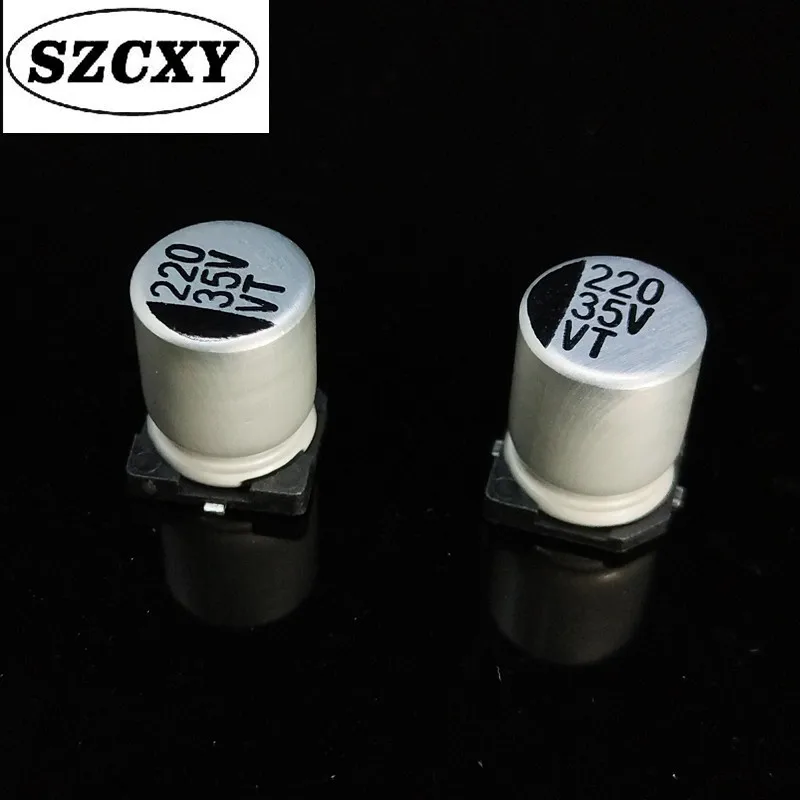 

New and original 20PCS 220uf 35v 8x10.5 VT Aluminum electrolytic capacitor