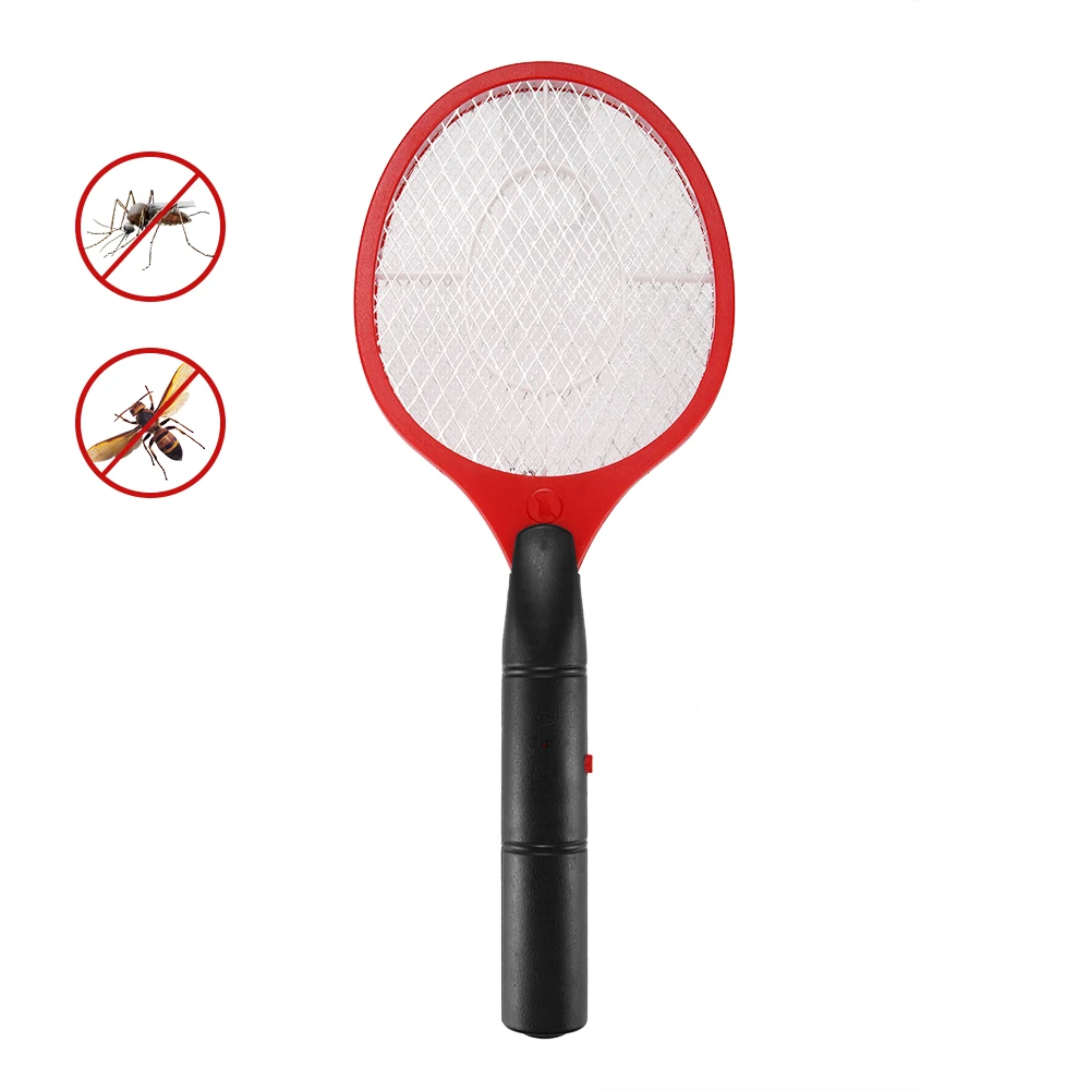 Electric LED Anti Mosquito Fly Swatter Zapper Killers Tool Racket Home