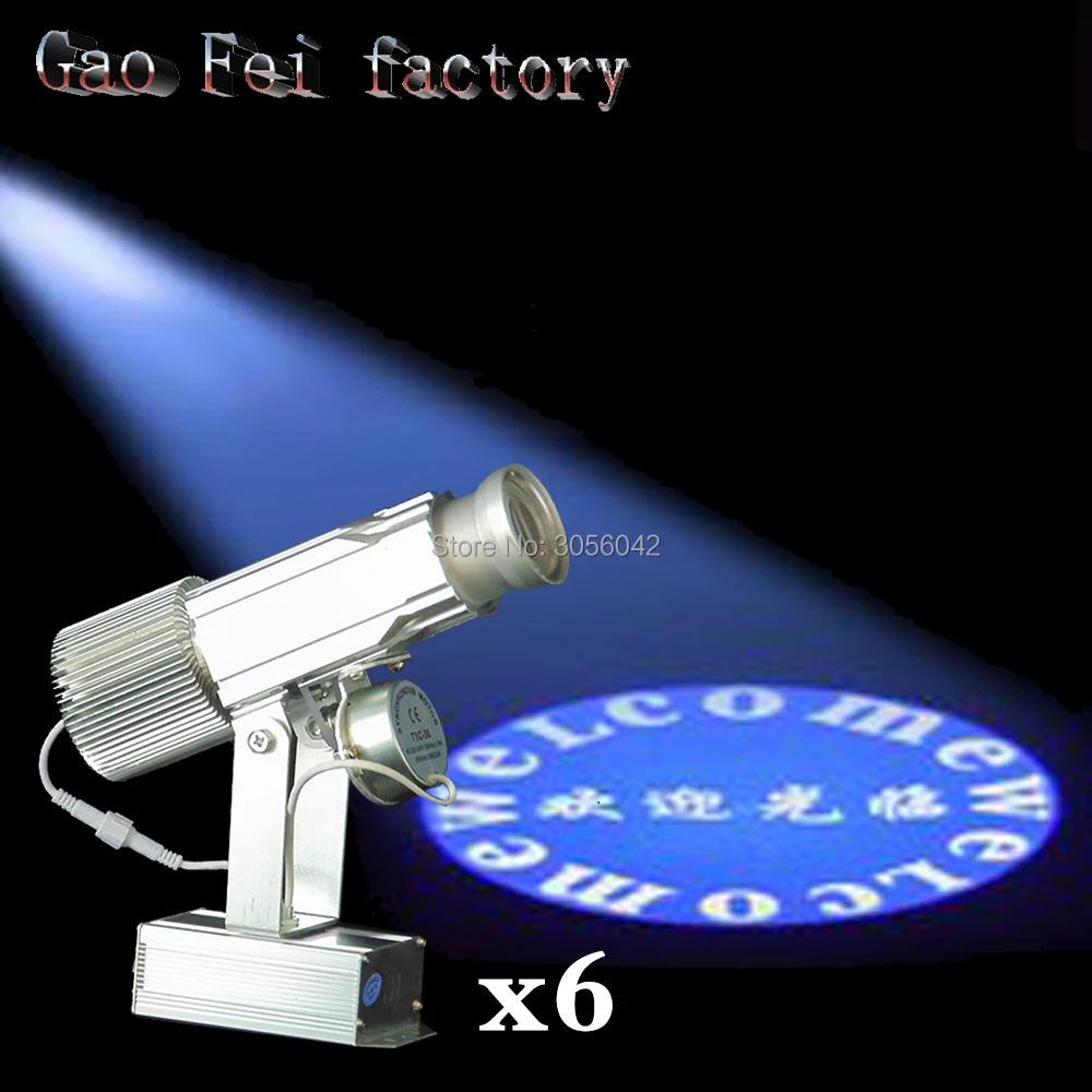 

Logo Projector 30W led Light Custom Made Logo Lens Retail Shop Indicate Sign Instruct Notice Gobo Lens Party disco ktv (6pcs/lo)