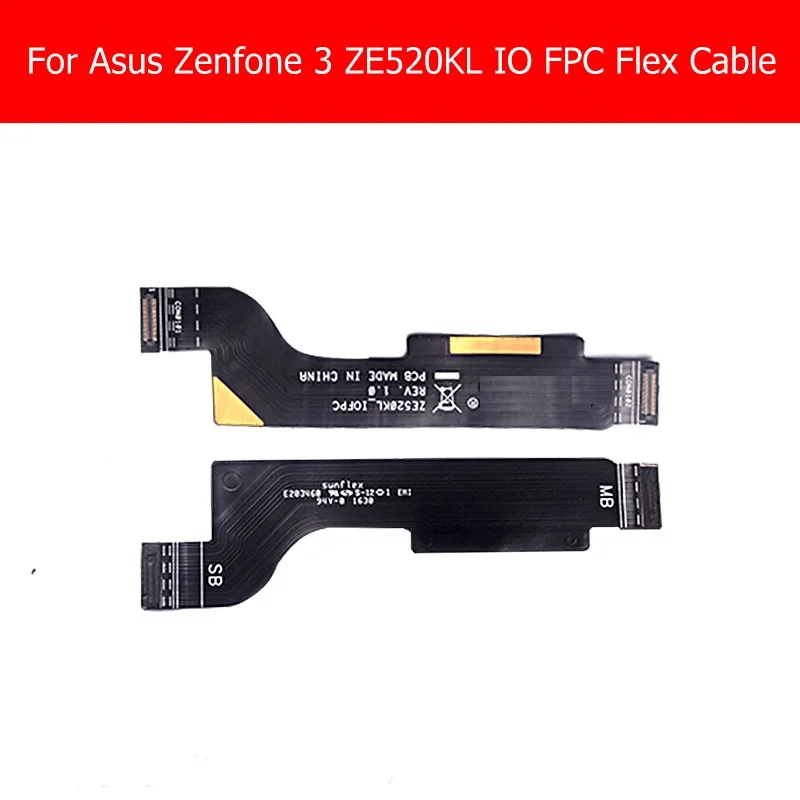 100% Geniune USB зарядное устройство для материнской платы гибкий кабель Asus zenfone 3 ZE520KL
