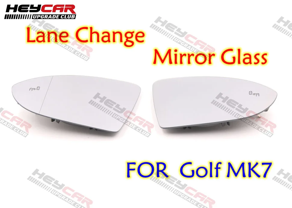 FOR VW Golf MK7 7 VI Side Assist Rear View Mirror Glass Lane Change | Автомобили и мотоциклы