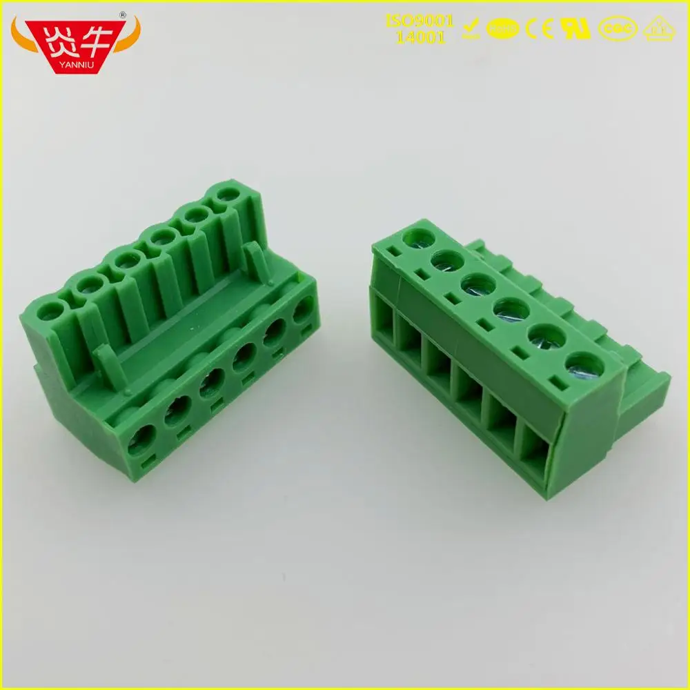 KF2EDGK-5.0-6P 2EDGK 5 0 мм 6PIN PCB разъем подключаемый винт через отверстие клеммные блоки MSTB