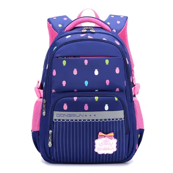 

Hot sale Children School Bags For Girls Kids Satchel Waterproof Orthopedic Backpack printing SchoolBags book bag Mochila Escolar