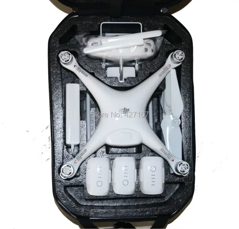 Waterproof Hardshell Backpack Shoulder Bag For RC Drone DJI Phantom 3/4 Via EMS