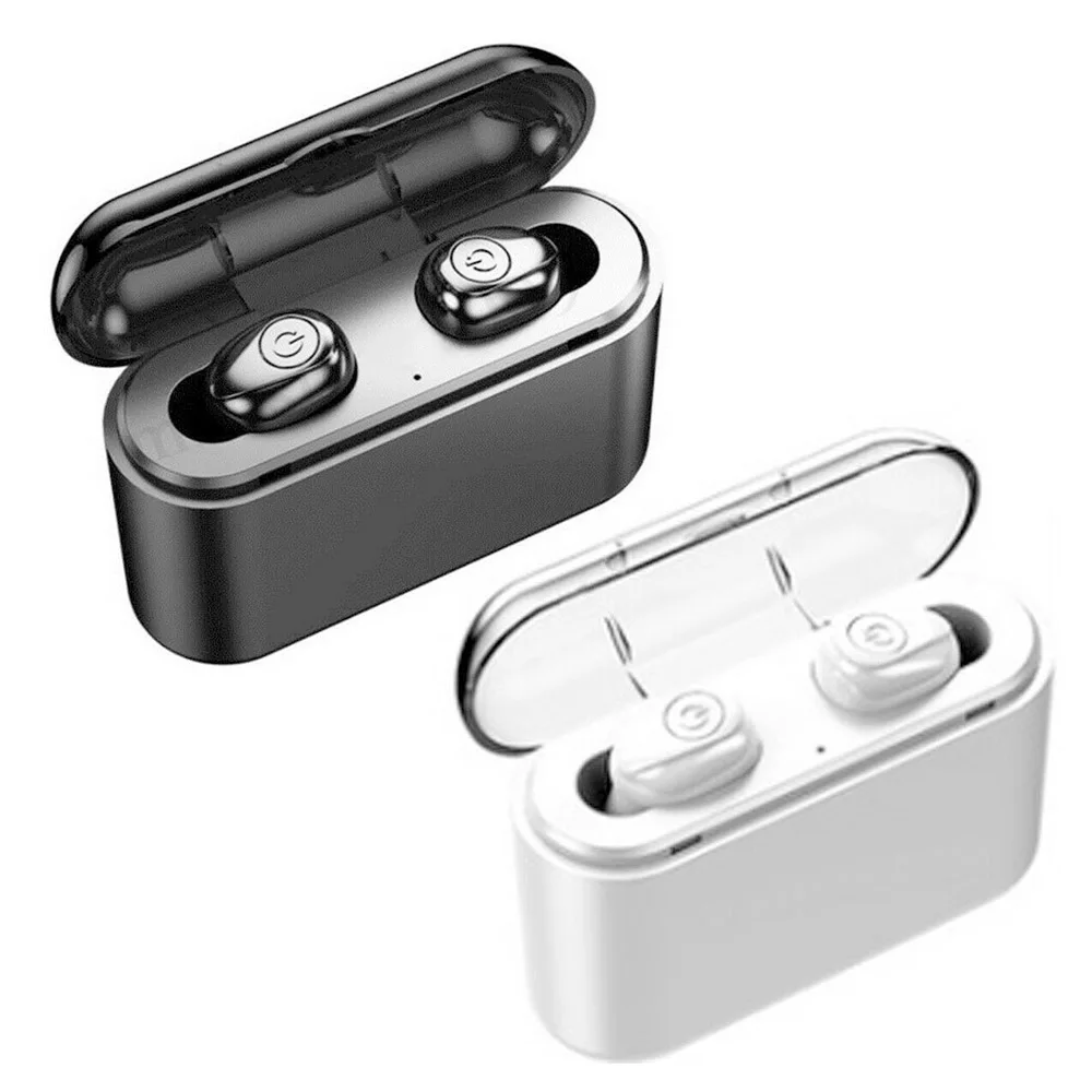 X8S Mini Universal Wireless Two ear Bluetooth 5 0 Headphone Charger Waterproof Earphone