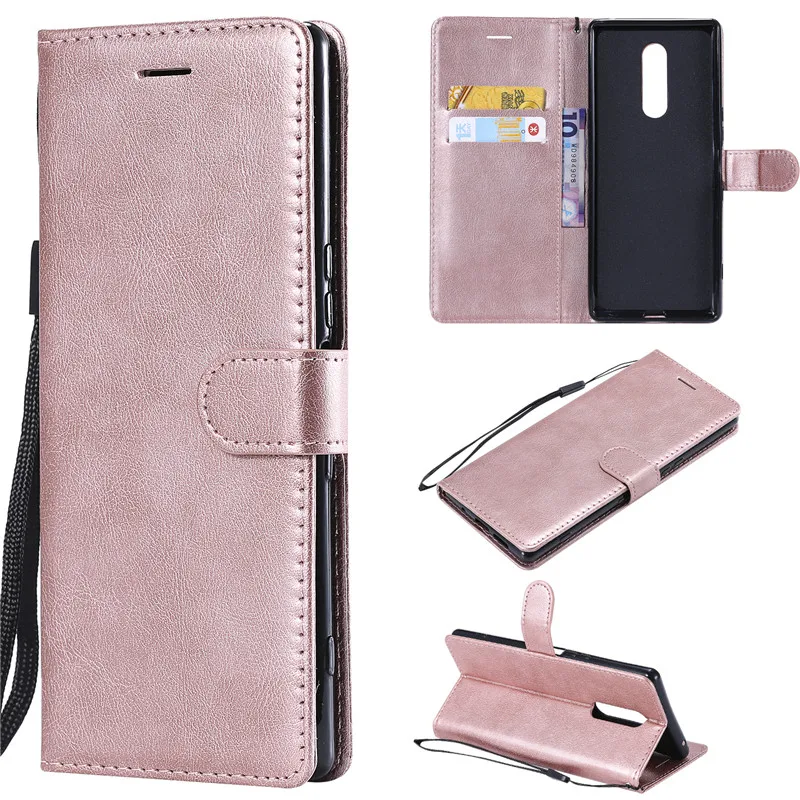 Wallet Leather Case For Sony Xperia XZ4 Case Flip Cover For Sony XZ4 Case PU Leather Magnetic Flip Mobile Phone Bag For Sony XZ4 (4)