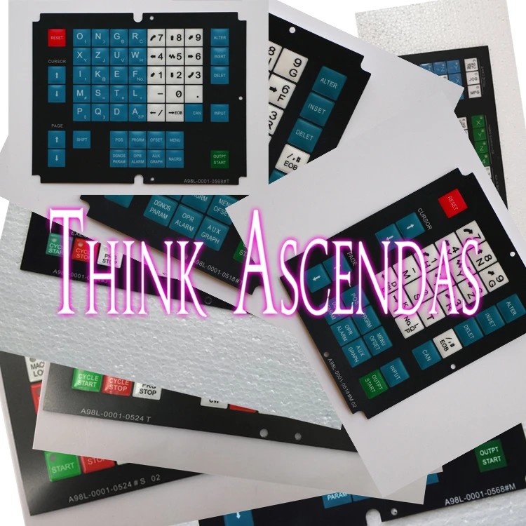 1pcs FANUC MEMBRANE KEYSHEET KEYPAD A98L-0001-0518#T NEW
