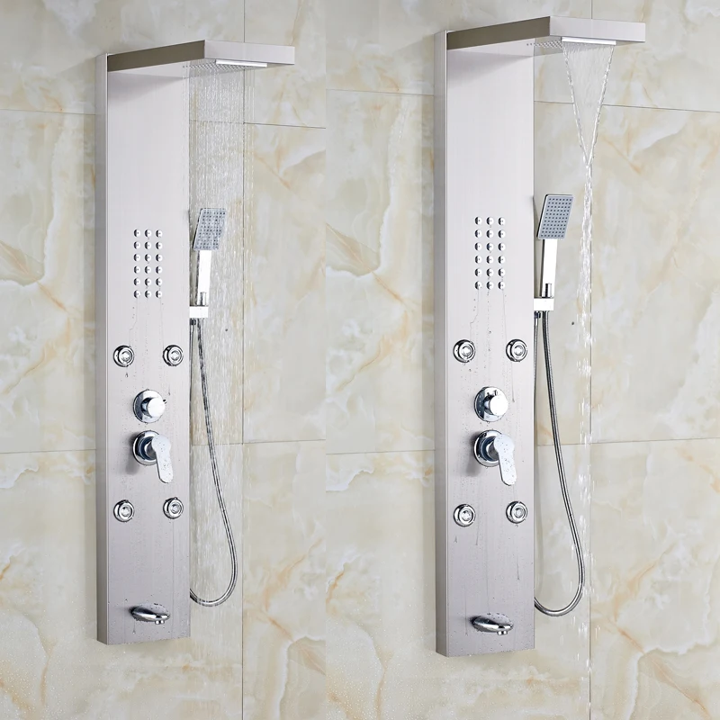 Stainless-Steel-Rain-Waterfall-Shower-Panel-Brass-Massage-System-Shower-Faucet-with-Jets-Hand-Shower-Tower (3) 