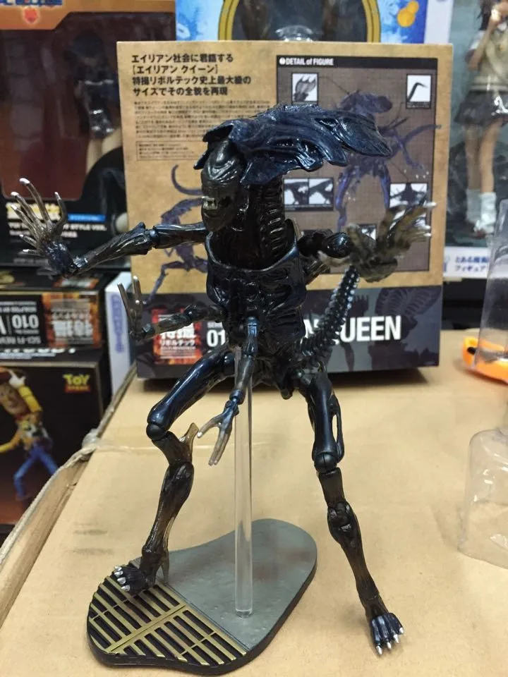 NECA ALIEN игрушечные инопланетяне 018 яйцо Хищник королева мать ПВХ фигурка Коллекционная модель 15 см NE8