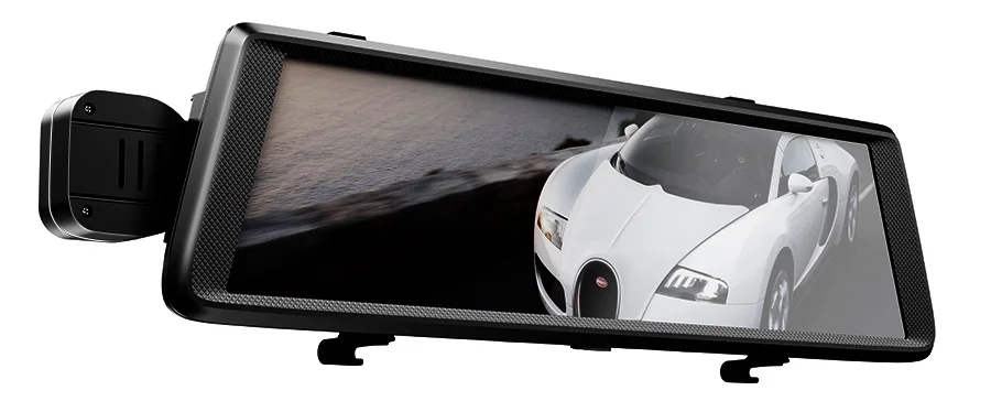  10 Inch Ips Touch Screen Car Dvr Carema Smart Rearview Mirror HD 1080P Dual-Lens Auto Recorder 170 