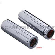 " 25 мм хром moto rcycle штыри руль для мотоцикла чехол для Honda Дух 750 тень 600 750 2000-2006 GL1800 2001-2012