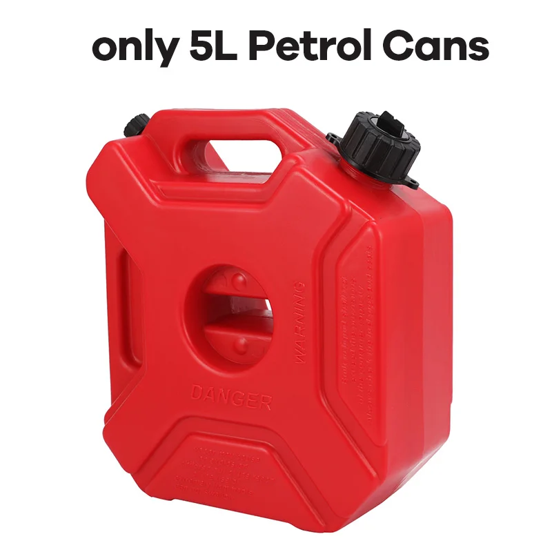 3L 5L топливный бак пластиковые бензиновые банки автомобиль Джерри может установить мотоцикл Jerrycan газ может бензиновый контейнер масляного бака топливная канистра - Название цвета: 5L