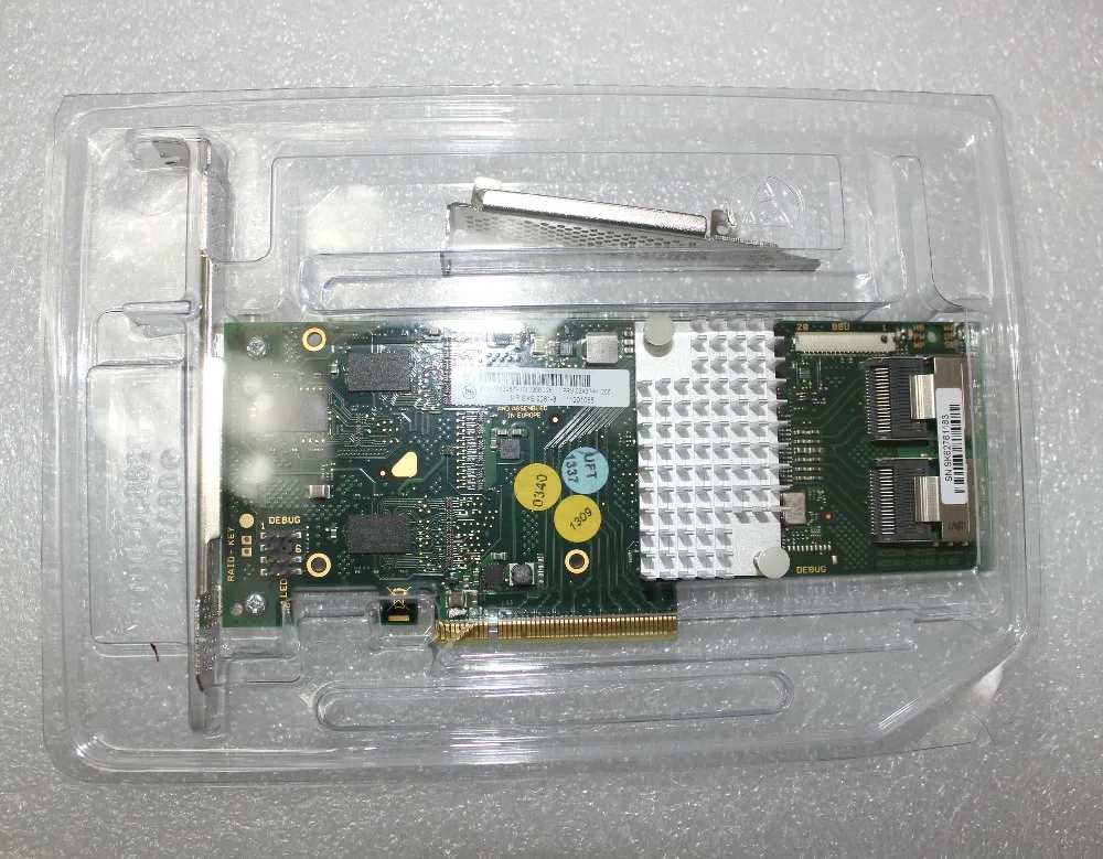 RaidStorage Avago LSI MegaRAID SAS 9261 8i 8 портов 512 МБ кэш SFF8087 6 ГБ RAID0.1.5.6 PCI E 2 0 X8 карта