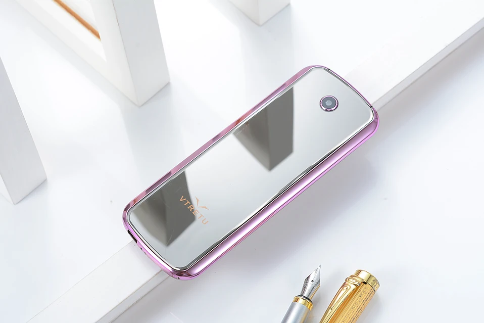 Роскошный мобильный телефон с металлическим корпусом Cectdigi V03, маленькая мини-карта, две sim-карты, GSM старшая планка, тонкий сотовый телефон, 2G, GSM клавиатура