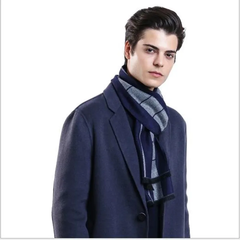 

Newest Fashion Design Casual Autumn And Winter Men's Scarves Versatile Simple Scarf WaHigh Quality Warmthrm