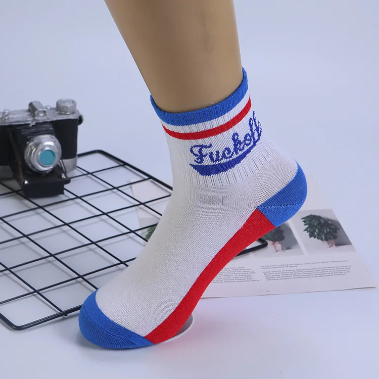 

Men socks autumn winter funny socks gift colorful crew cotton socks print calcetines hombre breathable socks men women sokken