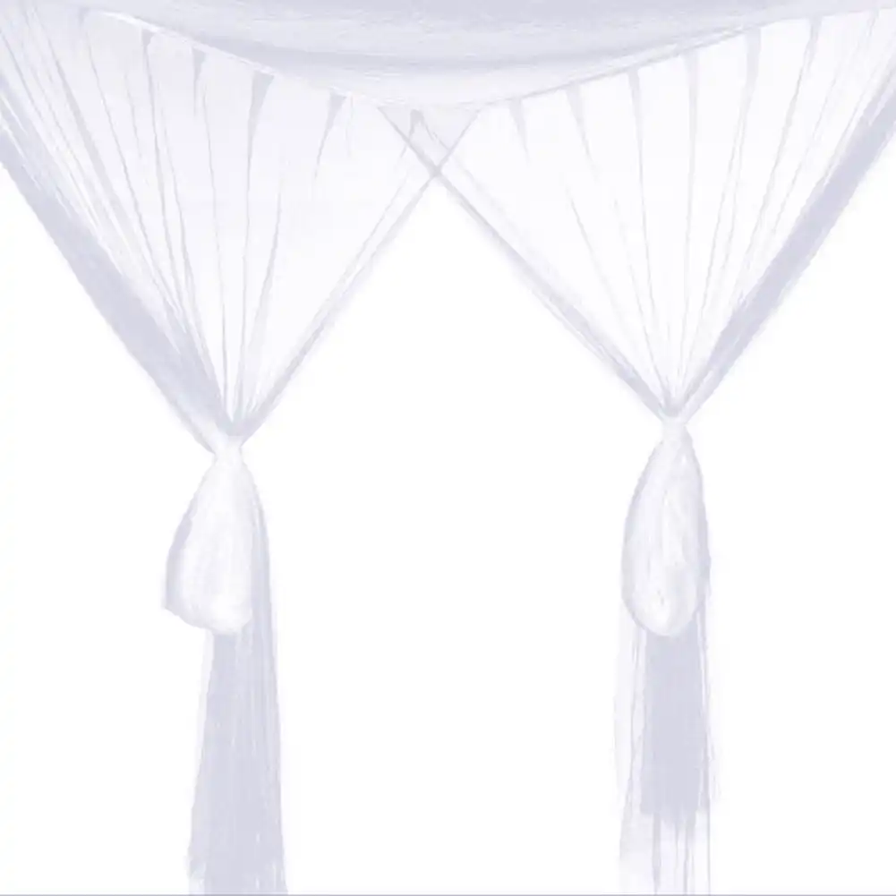 4 Corner Post Adult Baby Bed Crib Netting Canopy Cover Mosquito