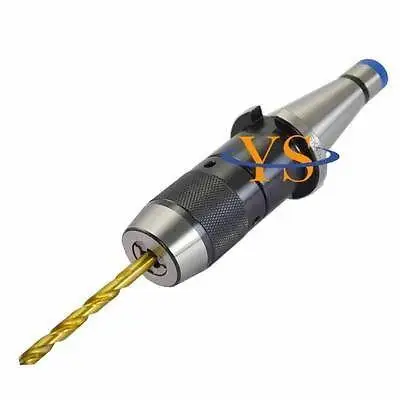 

NT40 APU13 Keyless drill chuck holder DIN2080 SK40 M16 arbor CNC Milling lathe