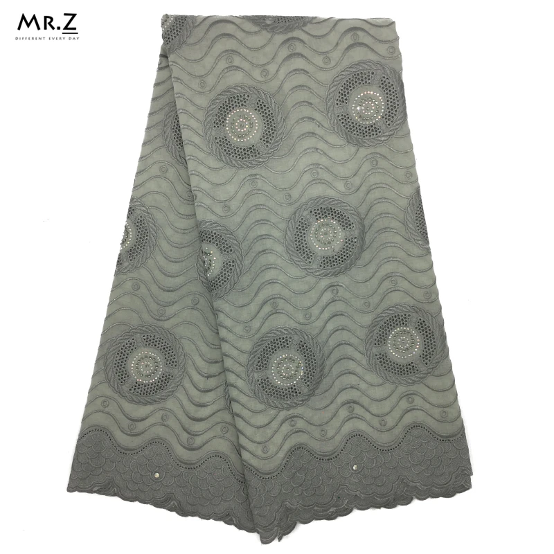 

Mr.Z 2019 Embroidery Cotton Swiss Voile Lace Fabric High Quality Nigerian Dry Lace Latest African Laces Fabric For Party