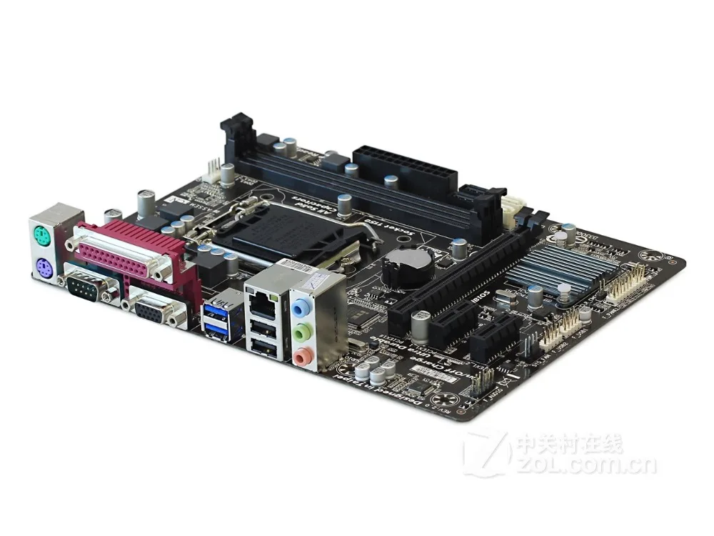 GIGABYTE GA-H81M-DS2 настольная материнская плата H81 Socket LGA 1150 i3 i5 i7 DDR3 16G Micro-ATX UEFI биос оригинальная б/у материнская плата