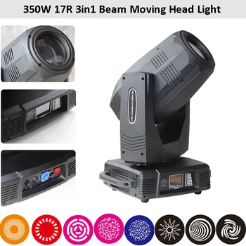 

350W 17R Spot Beam wash 3in1 Moving Head Lights Professional Stage Event DJ Show Light in Euro