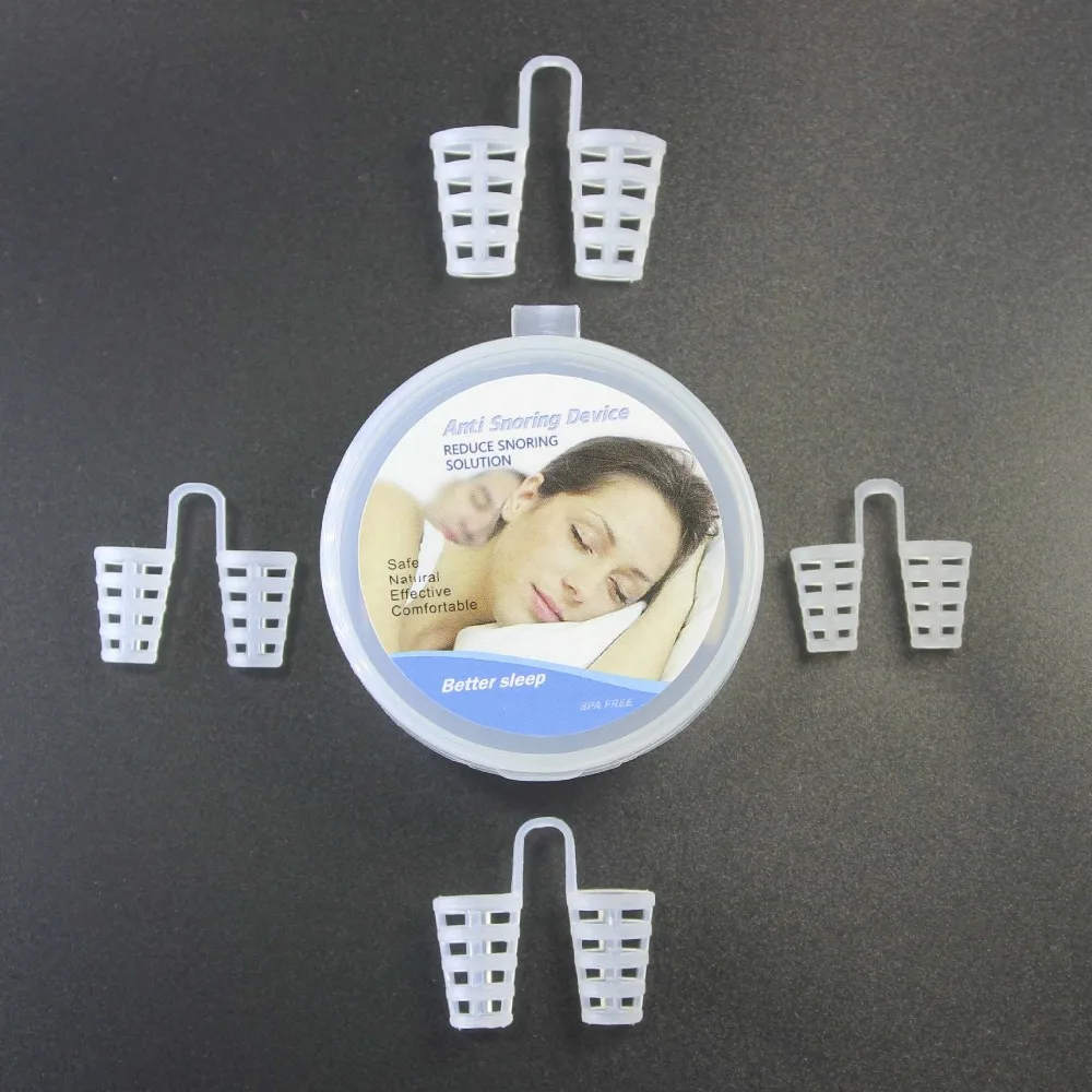 

4 Size Snore Stopper Anti Snore Device Breath Right Relieve Snoring Snore Stopping Breathing Silicone Guard Sleeping Good Sleep