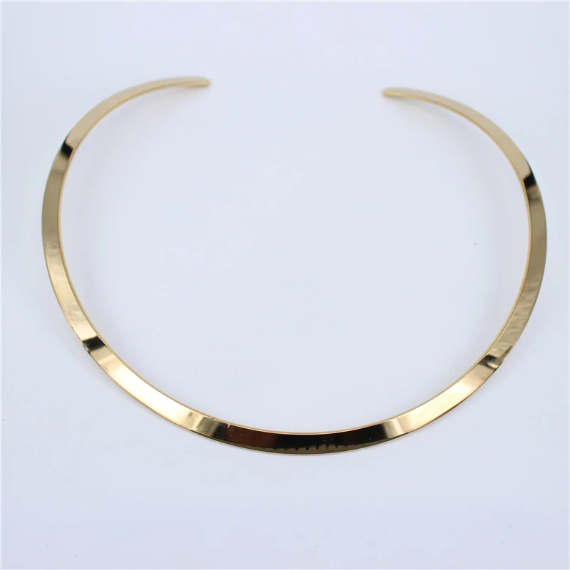 

3-6mm width Fashion Cute Women Female Gold/Silver Color Simple316L Stainles Steel Neck Choker Necklace Jewelry LH201