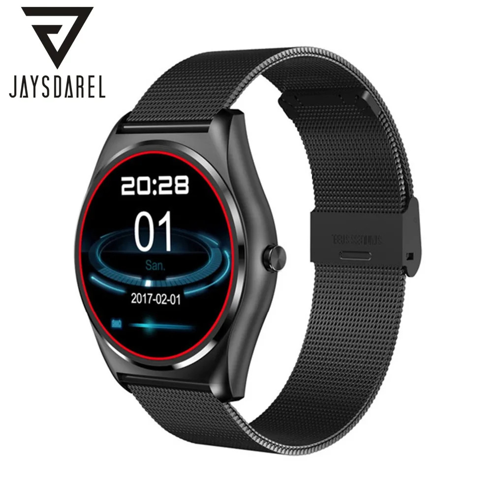 

JAYSDAREL N3 Heart Rate Monitor Smart Watch Fitness Tracker Call Reminder Fitness Bluetooth Smartwatch PW42 for Android iOS
