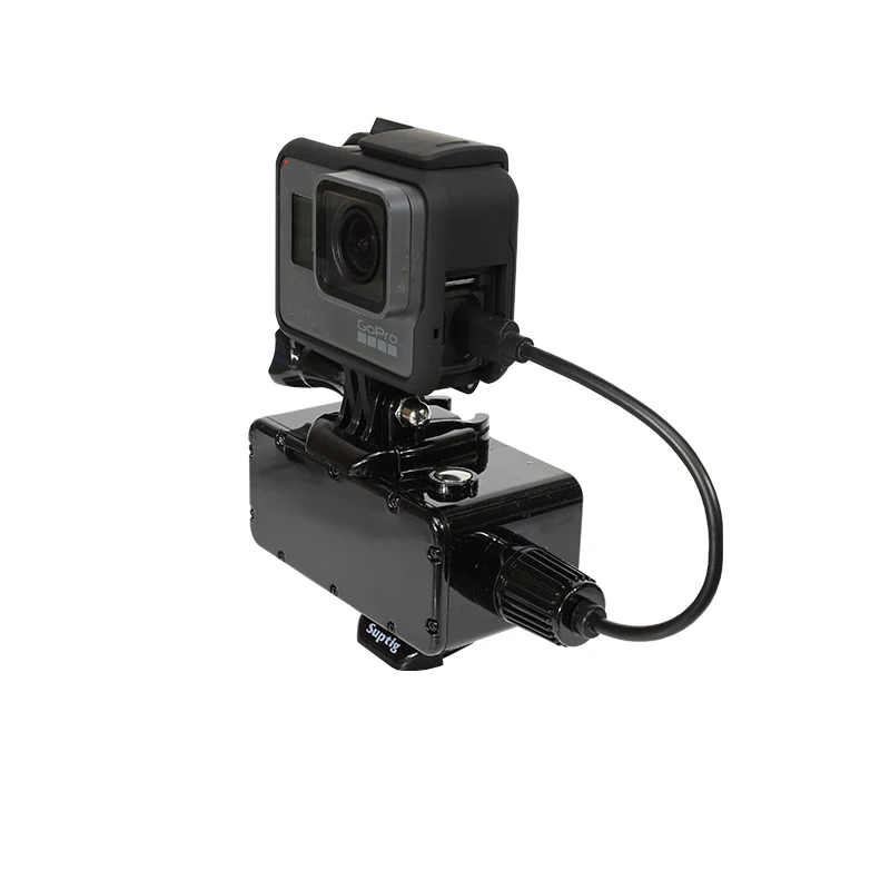 5200 мАч водонепроницаемый внешний аккумулятор зарядное устройство водонепроницаемый чехол Корпус для GoPro Hero 7 6 5 4 3+ Go Pro Аксессуары для экшн-камеры