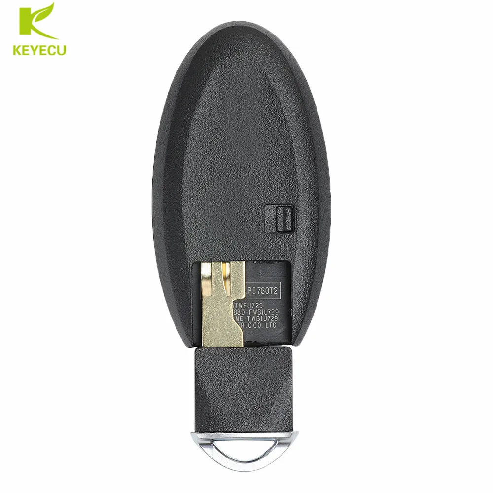 Запасная деталь KEYECU 3 кнопки 315 МГц чип ID46 для Infiniti FX35 FX45 CWTWBU619 2005 2008|Ключ от авто| |