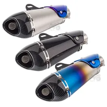 Мото rcycle Akrapovic Yoshimura глушитель выхлопной трубы escape moto с DB killer для CB400 Z250 GSX250R RC390 Z900 MT03 GSXS750