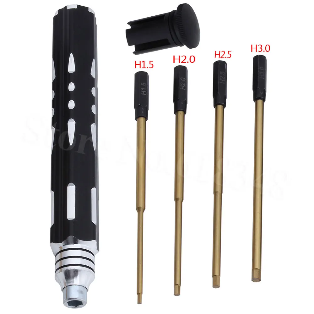 TiNi Hex Driver Allen Metric RC Hand Tool Set 1.5 2.0 2.5 3.0mm for RC DRONE CAR
