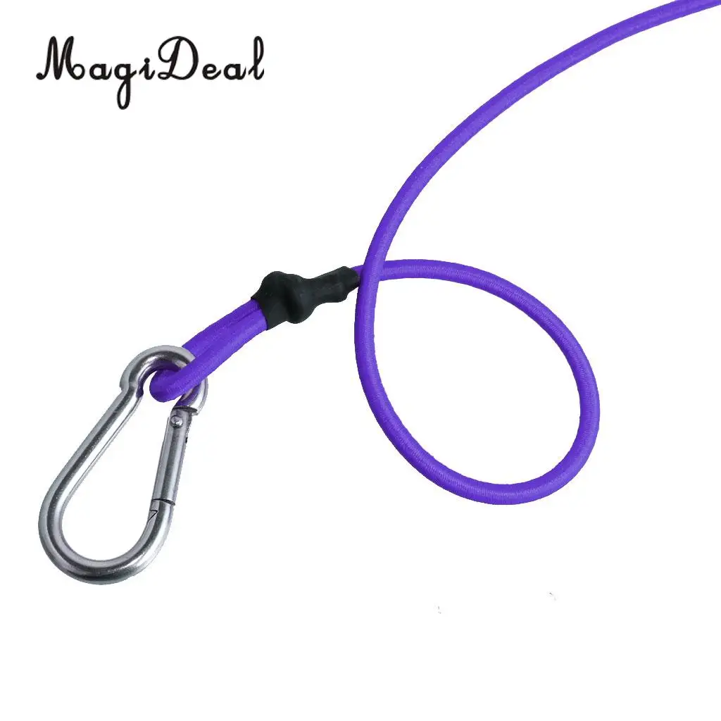 Elastic Kayak Canoe Safety Leash Fishing Rod Lanyard Paddle Leash for Kayaking Canoeing Rafting Inflatable Boat Accessories