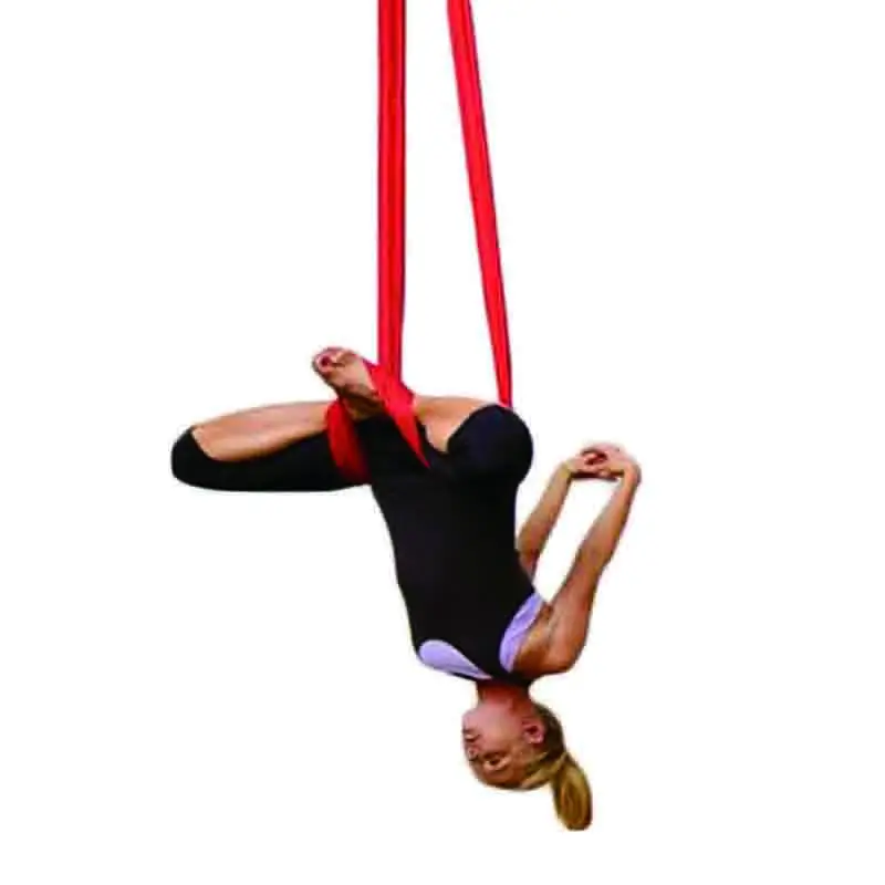 YONTREE 1 шт. 5 метров эластичный Воздушный Гамак для йоги анти-гравитационный инверсия качели для йоги тренировки