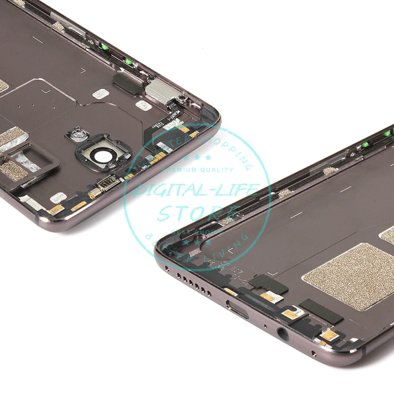 Задняя крышка батарейного отсека для Oneplus 3 3T A3000 A3003 задняя камеры стеклянный
