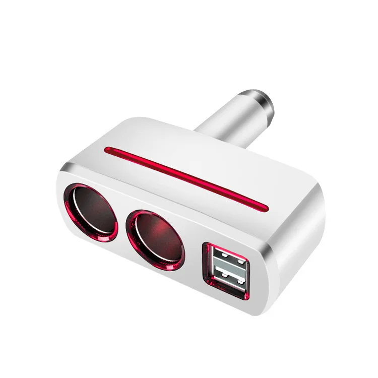 OHANEE универсальный автомобильный прикуриватель 12 В и 24 80 Вт 3 1 А Разветвитель usb