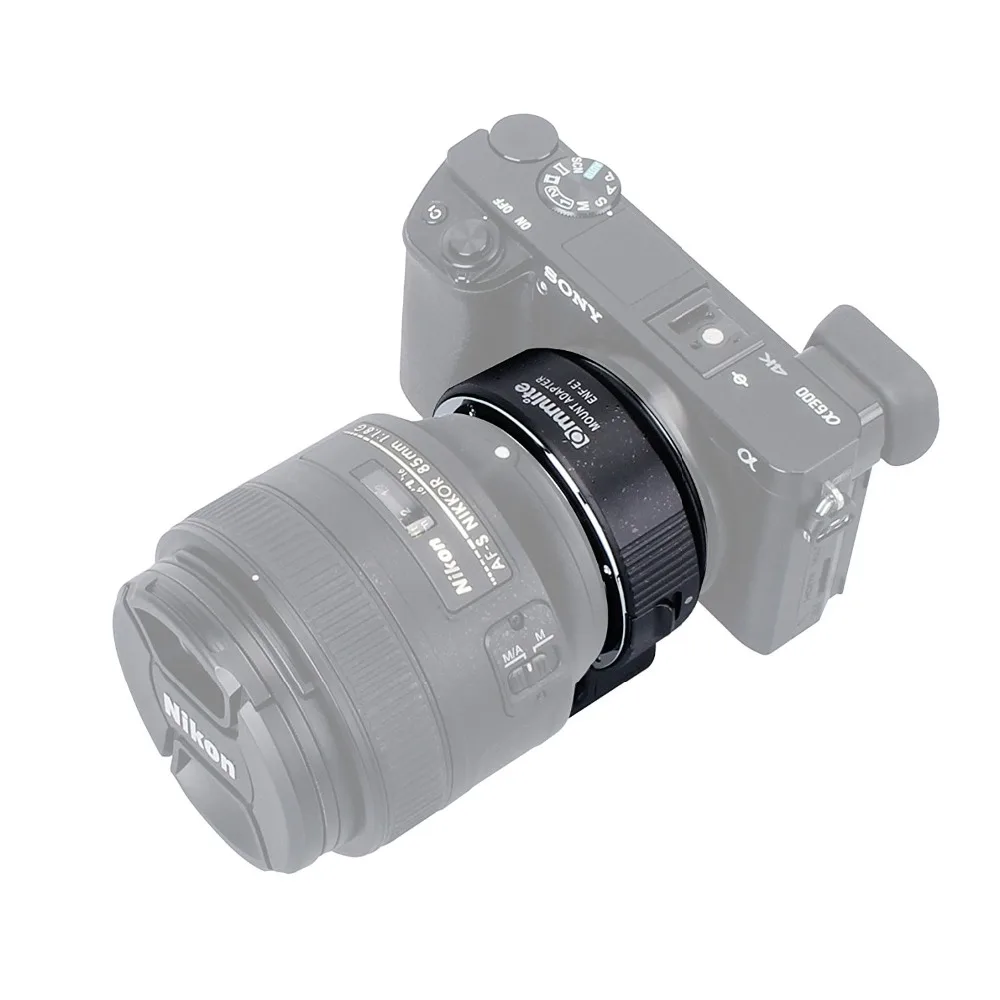 Commlite CM-ENF-E1 PRO адаптер с автофокусом для объектива Nikon F только для sony E Mount A7R2 A7II A6300 A6500 A7R Mark II
