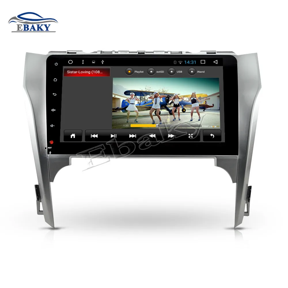 Excellent NaviTopia 10.1inch 1GB/2GB RAM Quad Core/Octa Core Android 7.1/8.1 Car DVD Radio for Toyota Camry 2012 2013 2014 with GPS/wifi 17