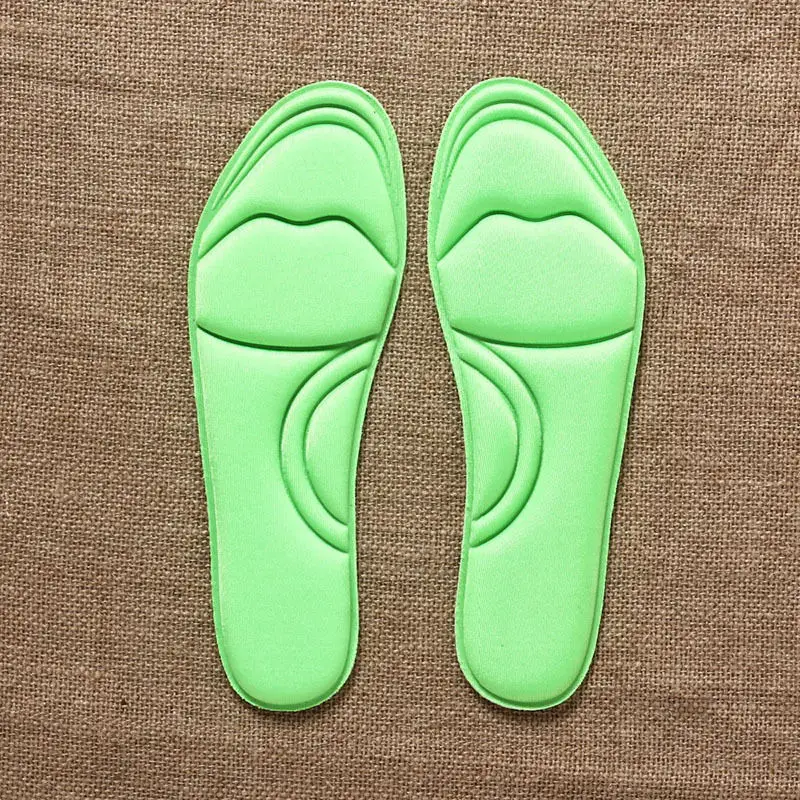 1 Pair NEW Unisex Memory Foam Custom massage Shoe Insoles Trainer Foot Care Sorts Running Insoles