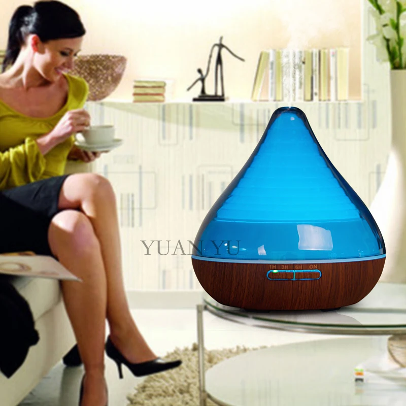 

Ultrasonic Aroma Diffuser Air Humidifier For Home 7 Color Changing LED Lights Electric Aromatherapy Diffuser Mist Maker 300ml