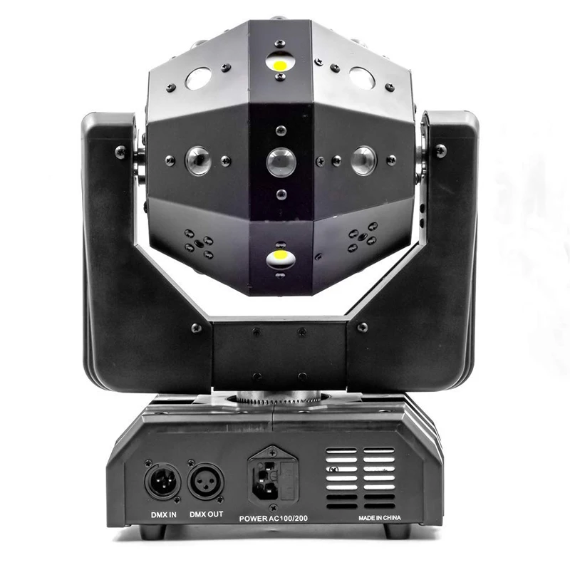 Бесплатная доставка 16*3W RGBW Led сценическое освещение лазерный Футбол светильник