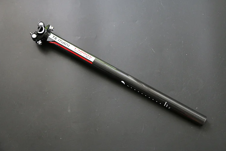 

TEMANI Full Carbon MTB Seatpost Bicycle Seat Post Road Bike Seat Tube Bicycle Parts 25.4/27.2/30.8/31.6 Length 350/400/450mm